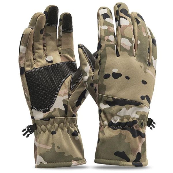 cycling gloves men and women winter outdoor warm windproof plus velvet touch screen mountaineering non-slip motorcycle, Black
cycling gloves men and women winter outdoor warm windproof plus velvet touch screen mountaineering non-slip motorcycle, Black