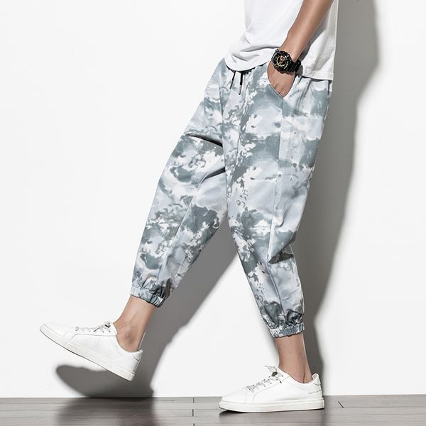 men printed joogers pants 2021 mens calf-length japanese style cotton streetwear harem pants male vintage sweatpants trouser, Gray
men printed joogers pants 2021 mens calf-length japanese style cotton streetwear harem pants male vintage sweatpants trouser, Gray