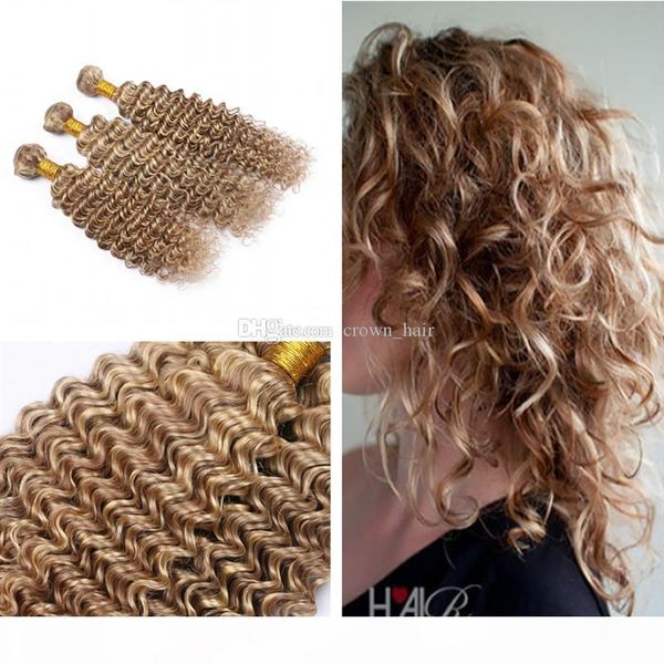ombre brown and blonde mix color virgin hair extensions deep wave 3pcs #8 613 mix piano color deep curly hair 3 bundles, Black
ombre brown and blonde mix color virgin hair extensions deep wave 3pcs #8 613 mix piano color deep curly hair 3 bundles, Black