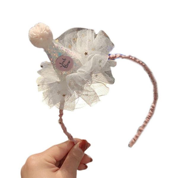 hair accessories baby girls shimmer sequin cone hat headband princess ruffled mesh sweet birthday crown hoop party supplies, Slivery;white
hair accessories baby girls shimmer sequin cone hat headband princess ruffled mesh sweet birthday crown hoop party supplies, Slivery;white