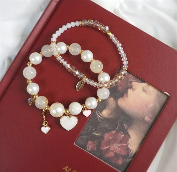 other event & party supplies fashion heart pendant pearl crystal charm bracelets bangles beads for women gift d903
other event & party supplies fashion heart pendant pearl crystal charm bracelets bangles beads for women gift d903
