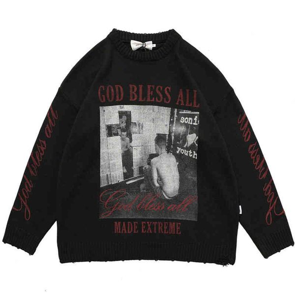 men's sweaters gothic streetwear men letter graphic print harajuku pullover hip hop vintage women oversized winter knitted rj1p, White;black
men's sweaters gothic streetwear men letter graphic print harajuku pullover hip hop vintage women oversized winter knitted rj1p, White;black
