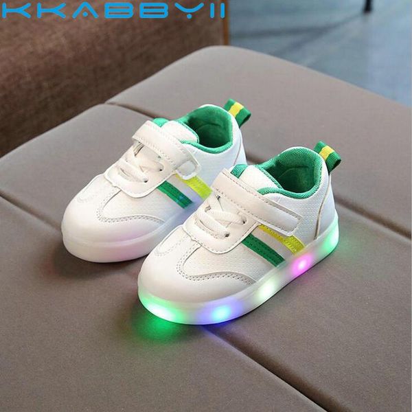 sneakers children luminous shoes boys girls stripe sport running baby lights fashion toddler kids led, Black;red
sneakers children luminous shoes boys girls stripe sport running baby lights fashion toddler kids led, Black;red