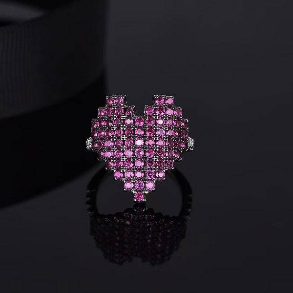 cluster rings quality fashion pave red purple white cubic zirconia heart style ring sterling silver knuckle circle jewelry for women, Golden;silver
cluster rings quality fashion pave red purple white cubic zirconia heart style ring sterling silver knuckle circle jewelry for women, Golden;silver