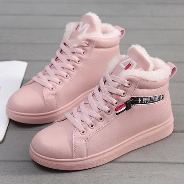 boots women winter ankle pu plush warm cotton shoes sneakers flats lace up ladies zipper design snow, Black
boots women winter ankle pu plush warm cotton shoes sneakers flats lace up ladies zipper design snow, Black
