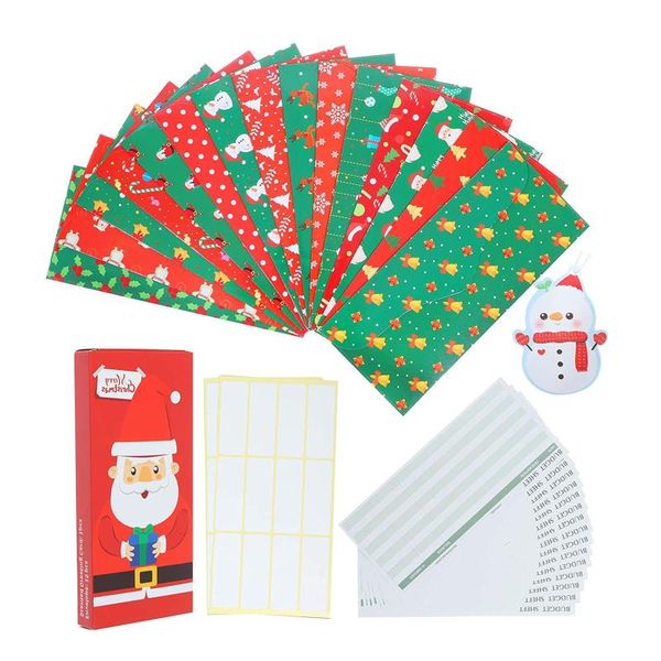 gift wrap 30 pieces budget planner organizer christmas themes,15 patterns cash envelopes for budgeting,expense sheets,greeting card
gift wrap 30 pieces budget planner organizer christmas themes,15 patterns cash envelopes for budgeting,expense sheets,greeting card