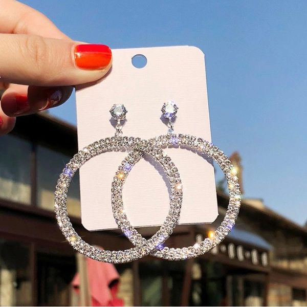 dangle & chandelier blijery silver color rhinestone crystal drop earrings for women statement round circle brincos wedding jewelry
dangle & chandelier blijery silver color rhinestone crystal drop earrings for women statement round circle brincos wedding jewelry