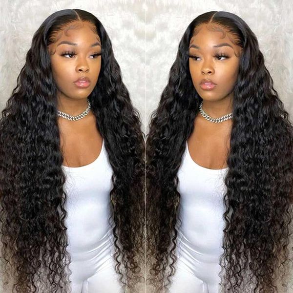 lace wigs brazilian deep wave frontal wig transparent curly front human hair t part modern show, Black;brown
lace wigs brazilian deep wave frontal wig transparent curly front human hair t part modern show, Black;brown