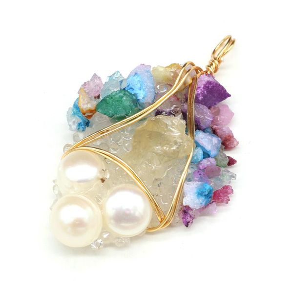 charms natural freshwater pearl pendant copper wire winding pearls for women jewelry making diy necklace earring 35x55mm, Bronze;silver
charms natural freshwater pearl pendant copper wire winding pearls for women jewelry making diy necklace earring 35x55mm, Bronze;silver