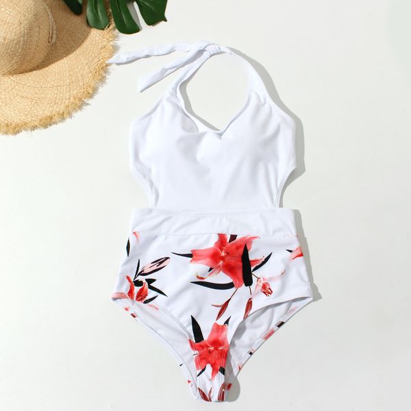 ladie european and american new fashion one-piece bikini multi-color printing stitching womens backless high waist swimsuit women. zzfs, White;black
ladie european and american new fashion one-piece bikini multi-color printing stitching womens backless high waist swimsuit women. zzfs, White;black