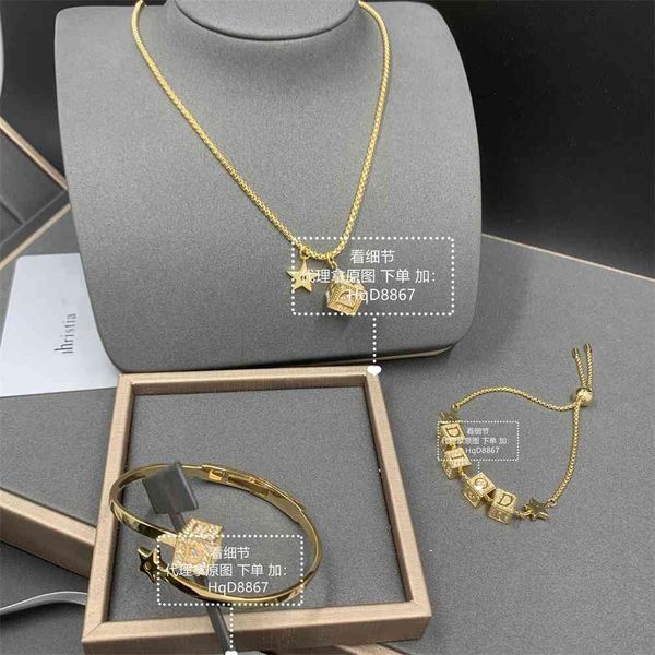 2021 luxury designer jewelry dice bracelet female star ins pull necklace sweater chain live delivery, White
2021 luxury designer jewelry dice bracelet female star ins pull necklace sweater chain live delivery, White