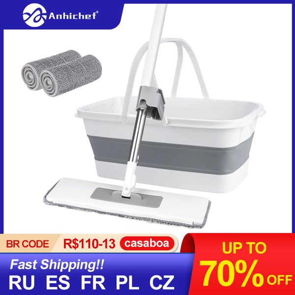 flat squeeze mop with folding bucket hand washing microfiber replacement pad automatic spin floor mop household cleaning
flat squeeze mop with folding bucket hand washing microfiber replacement pad automatic spin floor mop household cleaning