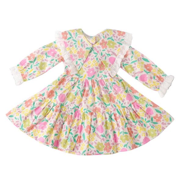 girl's dresses turn-down collar casual fashion full little flowers print a-line princess daily wearing spring, Red;yellow
girl's dresses turn-down collar casual fashion full little flowers print a-line princess daily wearing spring, Red;yellow