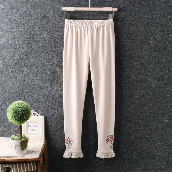 women's leggings mori girl lolita autumn cotton knitted flower embroidered women elastic waist slim fit capris, Black
women's leggings mori girl lolita autumn cotton knitted flower embroidered women elastic waist slim fit capris, Black