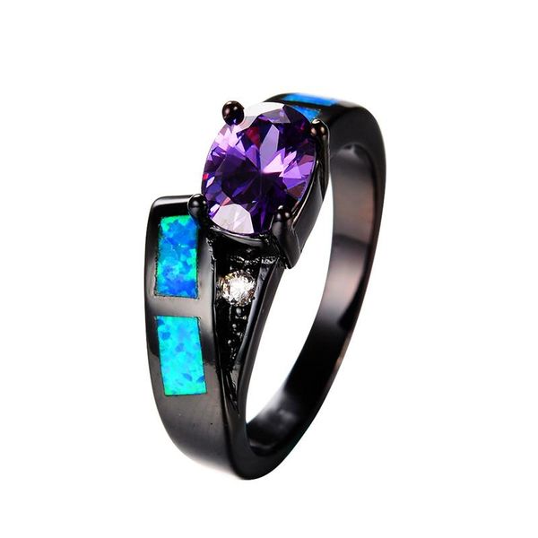 wedding rings boho female blue fire opal ring vintage 14kt black gold for women promise purple oval engagement, Slivery;golden
wedding rings boho female blue fire opal ring vintage 14kt black gold for women promise purple oval engagement, Slivery;golden