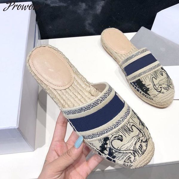 70% off wholesale sandals flip-flops prowow summer new style letter embroidery flower fisherman shoes straw woven all-match flat-bottom half, Black
70% off wholesale sandals flip-flops prowow summer new style letter embroidery flower fisherman shoes straw woven all-match flat-bottom half, Black