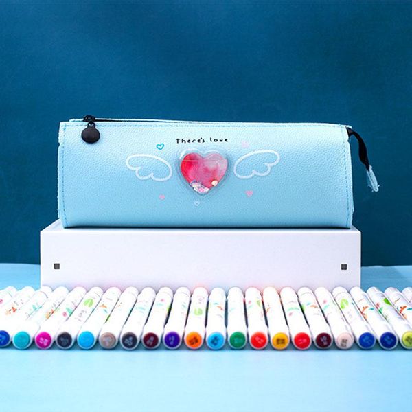 pencil cases simple school supplies student stationery pen bag box for kids gift cosmetic pouch organizer 050070
pencil cases simple school supplies student stationery pen bag box for kids gift cosmetic pouch organizer 050070