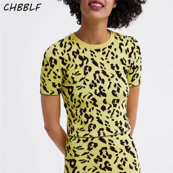 women's sweaters chbblf women chic leopard prints crop animal pattern knitted short sleeve sweater style casual pullovers bgb9058, White;black
women's sweaters chbblf women chic leopard prints crop animal pattern knitted short sleeve sweater style casual pullovers bgb9058, White;black