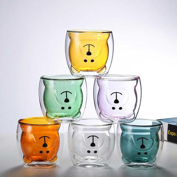 wine glasses 250ml double layer glass coffee cup panda 3d wall bear lead-juice milk cartoon cat couples
wine glasses 250ml double layer glass coffee cup panda 3d wall bear lead-juice milk cartoon cat couples