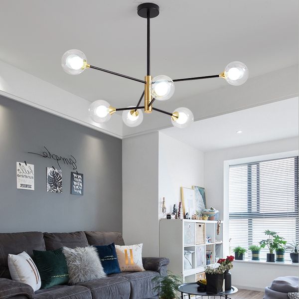 nordic led lustre in living room modern glass ball lamp ceiling pendant for the fourth dining table interior lighting sixg
nordic led lustre in living room modern glass ball lamp ceiling pendant for the fourth dining table interior lighting sixg