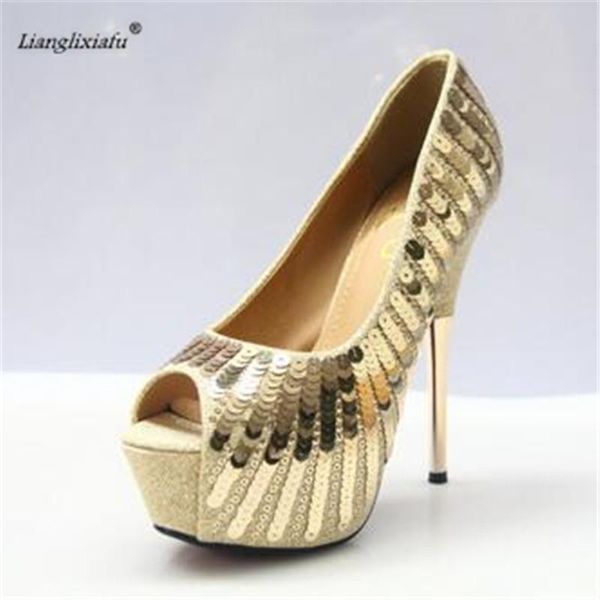 dress shoes llxf zapatos plus:34-40 summer retro sandals nightclub peep toe 14cm thin high-heeled woman stiletto female bling pumps, Black
dress shoes llxf zapatos plus:34-40 summer retro sandals nightclub peep toe 14cm thin high-heeled woman stiletto female bling pumps, Black
