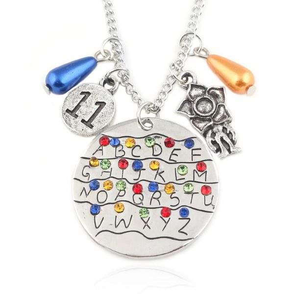 chains miqiao stranger pendant number eleven 11 necklace things for women men keyring bracelet arm band couple gift fashion jewelry, Silver
chains miqiao stranger pendant number eleven 11 necklace things for women men keyring bracelet arm band couple gift fashion jewelry, Silver