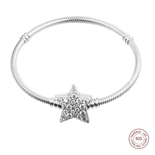 asymmetric star clasp snake chain bracelet argent 925 sterling silver diy charm bracelets for women jewelry pulseras wholesale, Black
asymmetric star clasp snake chain bracelet argent 925 sterling silver diy charm bracelets for women jewelry pulseras wholesale, Black