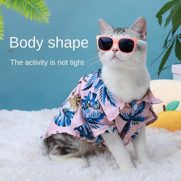 cat costumes summer thin breathable shape non stick hair hawaiian flower shirt pet clothing
cat costumes summer thin breathable shape non stick hair hawaiian flower shirt pet clothing