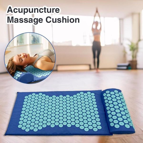 yoga mats 2021 massager cushion massage mat acupressure relieve stress back body pain spike acupuncture
yoga mats 2021 massager cushion massage mat acupressure relieve stress back body pain spike acupuncture