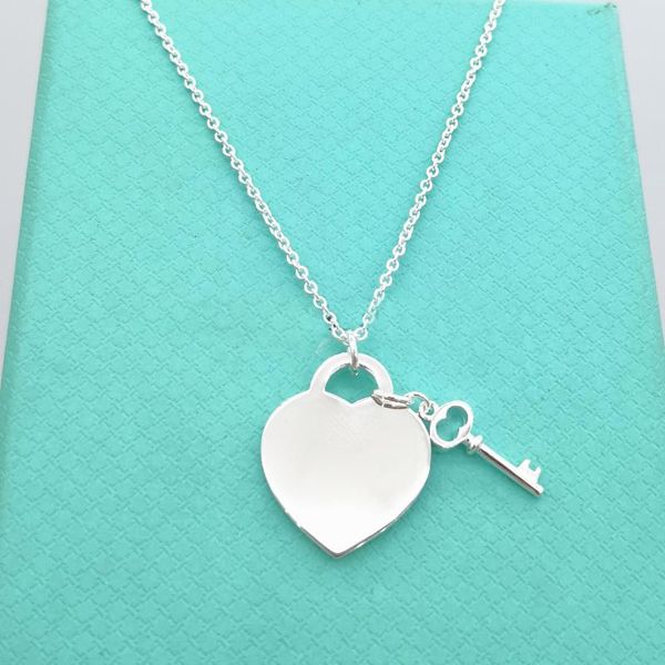 pendant necklaces sterling silver 925 classic trend charm lady fashion heart strap small key necklace jewelry
pendant necklaces sterling silver 925 classic trend charm lady fashion heart strap small key necklace jewelry