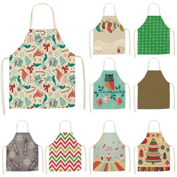 aprons 1pc christmas apron for woman kids pinafore cotton linen kitchen 55x68cm bibs home baking cooking accessory
aprons 1pc christmas apron for woman kids pinafore cotton linen kitchen 55x68cm bibs home baking cooking accessory