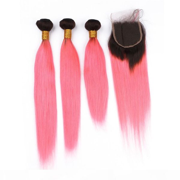 ombre pink virgin indian human hair weaves with closure silky straight #1b pink ombre 4x4 lace closure with 3 bundles deals hair wefts, Black;brown
ombre pink virgin indian human hair weaves with closure silky straight #1b pink ombre 4x4 lace closure with 3 bundles deals hair wefts, Black;brown