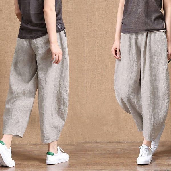 women's pants & capris cotton female xia jiufen loose thin and linen elastic waist wide leg retro literary wild casual, Black;white
women's pants & capris cotton female xia jiufen loose thin and linen elastic waist wide leg retro literary wild casual, Black;white