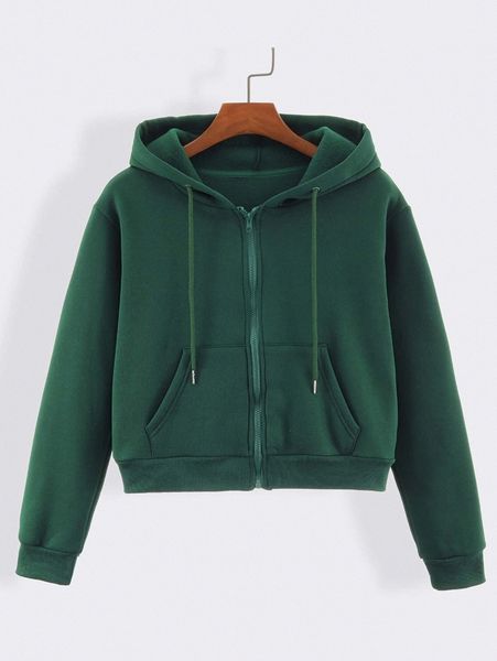 zip up drawstring hoodie o9yx#, White;black
zip up drawstring hoodie o9yx#, White;black