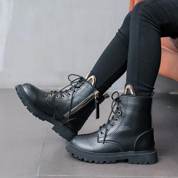 boots girls ankle winter 2021 korean leather kids for metal cat ears design children fashion little, Black;grey
boots girls ankle winter 2021 korean leather kids for metal cat ears design children fashion little, Black;grey