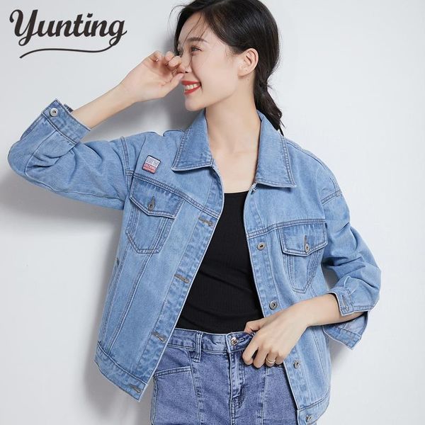 women's jackets 2021 spring autumn denim jacket women slim embroidered female clothing overcoat, Black;brown
women's jackets 2021 spring autumn denim jacket women slim embroidered female clothing overcoat, Black;brown