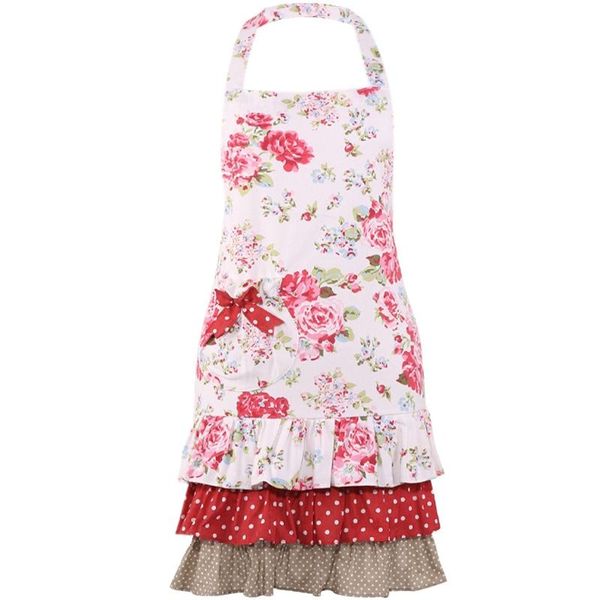 cotton canvas with flounces kitchen home cooking apron
cotton canvas with flounces kitchen home cooking apron