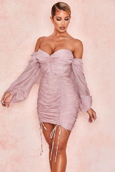 casual dresses msxu 2021 women's tight tube bandage puff sleeve dress evening gowns party prom for women, Black;gray
casual dresses msxu 2021 women's tight tube bandage puff sleeve dress evening gowns party prom for women, Black;gray