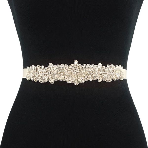 wedding sashes trixy s375-s royal medal craft elegant bridal belt dress handmade silk belts, White
wedding sashes trixy s375-s royal medal craft elegant bridal belt dress handmade silk belts, White