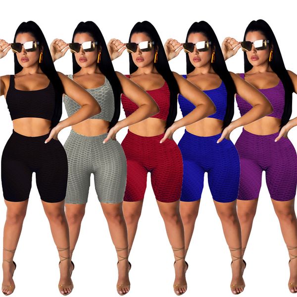 women's tracksuits bulk items wholesale lots sleeveless yoga vest shorts two piece set tracksuit women clothes summer 2021 m6663 by dhl, Gray
women's tracksuits bulk items wholesale lots sleeveless yoga vest shorts two piece set tracksuit women clothes summer 2021 m6663 by dhl, Gray