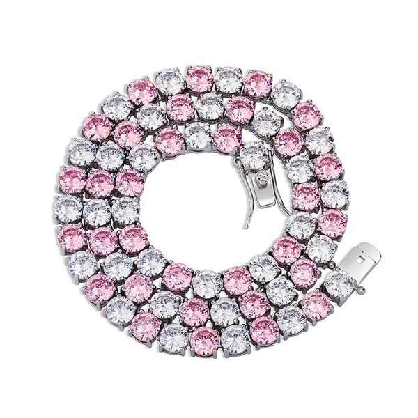 white pink two tone cz stone tennis chain chokers necklace for women men new fashion hip hop bling iced out rapper jewelry 3/4/5/6mm birthda, Black
white pink two tone cz stone tennis chain chokers necklace for women men new fashion hip hop bling iced out rapper jewelry 3/4/5/6mm birthda, Black