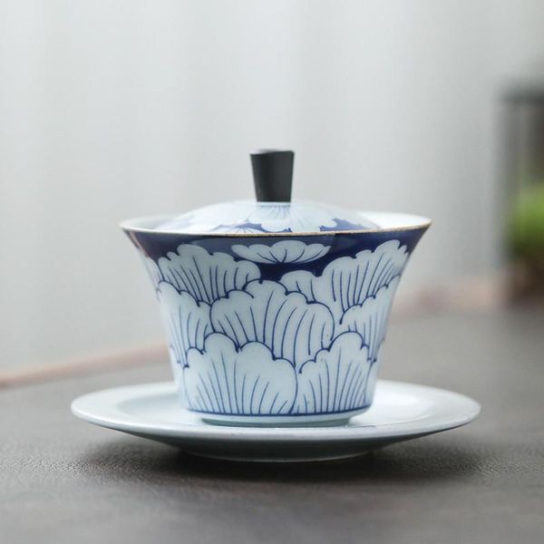 cups & saucers japanese style ceramic gaiwan household simple retro porcelain tea bowl with tray and cover office teacup drinkware
cups & saucers japanese style ceramic gaiwan household simple retro porcelain tea bowl with tray and cover office teacup drinkware