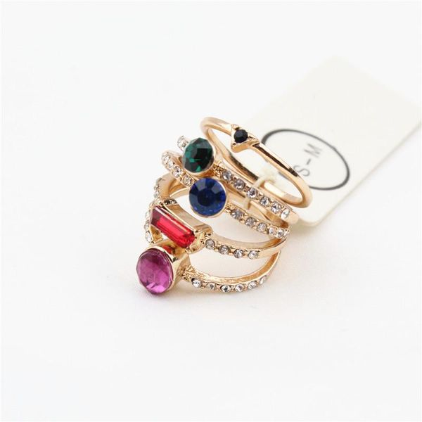 wedding rings 5 pcs/set charming shining red green blue crystal fashion gold color alloy finger set jewelry accessory gift, Slivery;golden
wedding rings 5 pcs/set charming shining red green blue crystal fashion gold color alloy finger set jewelry accessory gift, Slivery;golden