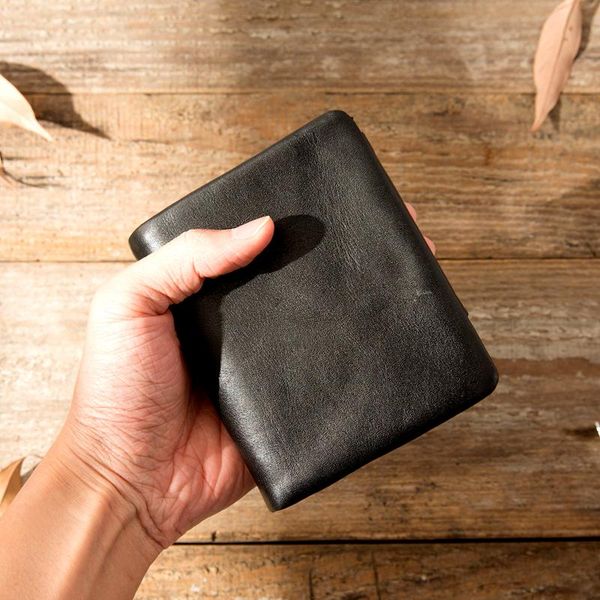 wallets men's leather wallet tide short zip purse soft multi card holder tri-fold vertical japanese and korean, Red;black
wallets men's leather wallet tide short zip purse soft multi card holder tri-fold vertical japanese and korean, Red;black