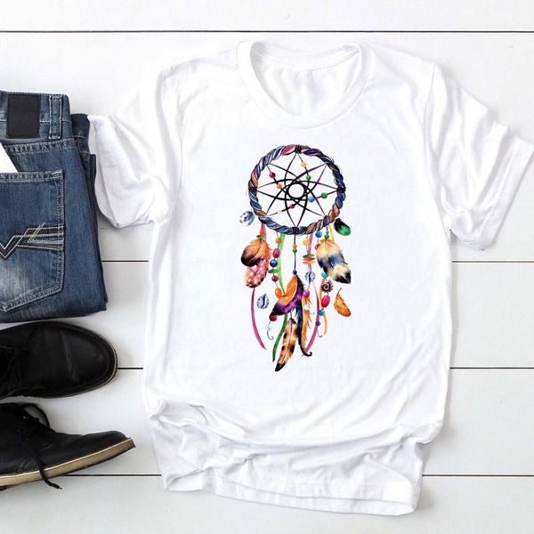 women's t-shirt women feather watercolor aesthetic vintage fashion cartoon summer lady print tee graphic t female tshirts clothes, White
women's t-shirt women feather watercolor aesthetic vintage fashion cartoon summer lady print tee graphic t female tshirts clothes, White