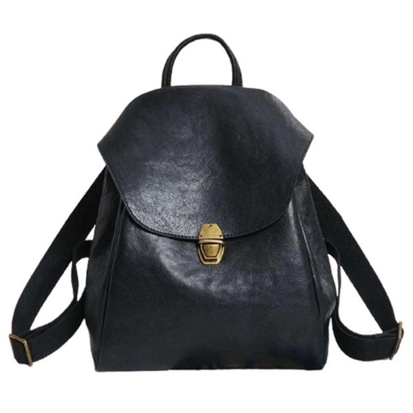 retro first layer cow leather backpack lady travel bag large capacity fashion female handbag
retro first layer cow leather backpack lady travel bag large capacity fashion female handbag