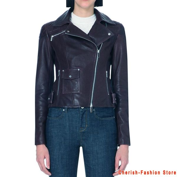 women's leather & faux arrival 2021 brand winter autumn motorcycle jackets black jacket women coat slim pu
women's leather & faux arrival 2021 brand winter autumn motorcycle jackets black jacket women coat slim pu