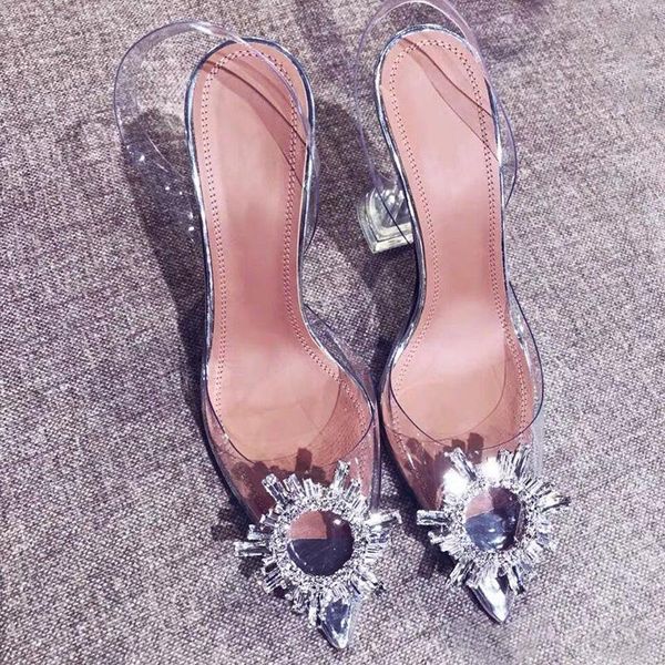 dress shoes luxury pumps transparent high heels pointed toe slip-on wedding party brand fashion for lady thin zapatos mujer, Black
dress shoes luxury pumps transparent high heels pointed toe slip-on wedding party brand fashion for lady thin zapatos mujer, Black