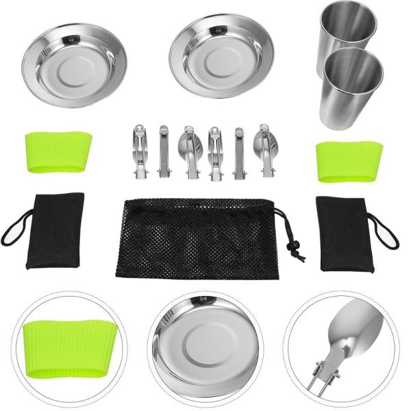 dinnerware sets 1 set 11pcs kitchen utensil stainless steel portable tableware (silver)
dinnerware sets 1 set 11pcs kitchen utensil stainless steel portable tableware (silver)