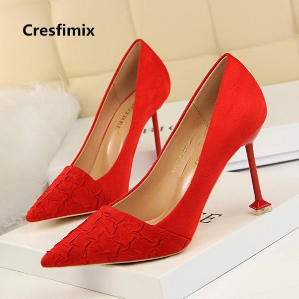 dress shoes cresfimix tacones altos women red street spring & summer slip on spike high heel lady casual quality c2786, Black
dress shoes cresfimix tacones altos women red street spring & summer slip on spike high heel lady casual quality c2786, Black